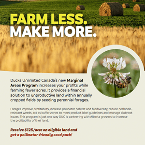 Forage Program from DUC and Nutrien Ag Solutions